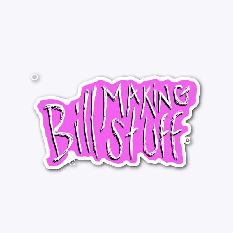 BMS die cut sticker